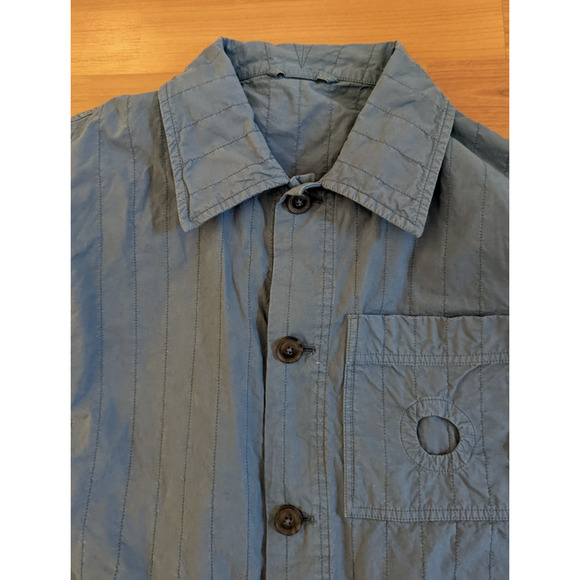 Craig green chore jacket navy quilted canvas cotton size Medium - Picture 2 of 6